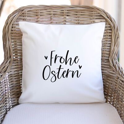 Cushion cover | Happy Easter heart - pillow case + inlay