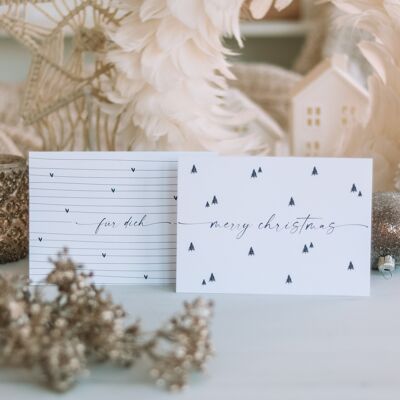 Folded card set | Christmas