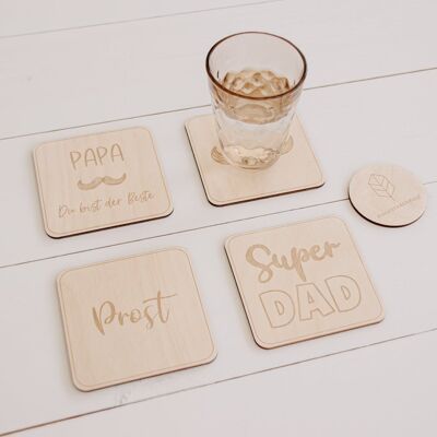 Posavasos 'Super Dad'