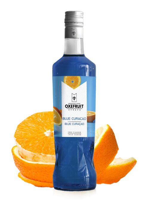 Oxefruit syrup blue curaçao