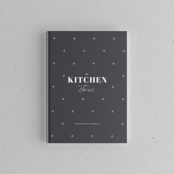 Livre de recettes "Histoires de cuisine" - Noir 1