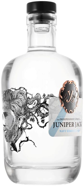 JUNIPER JACK Navy Strength Gin, 57,2% vol. 500 ml 2