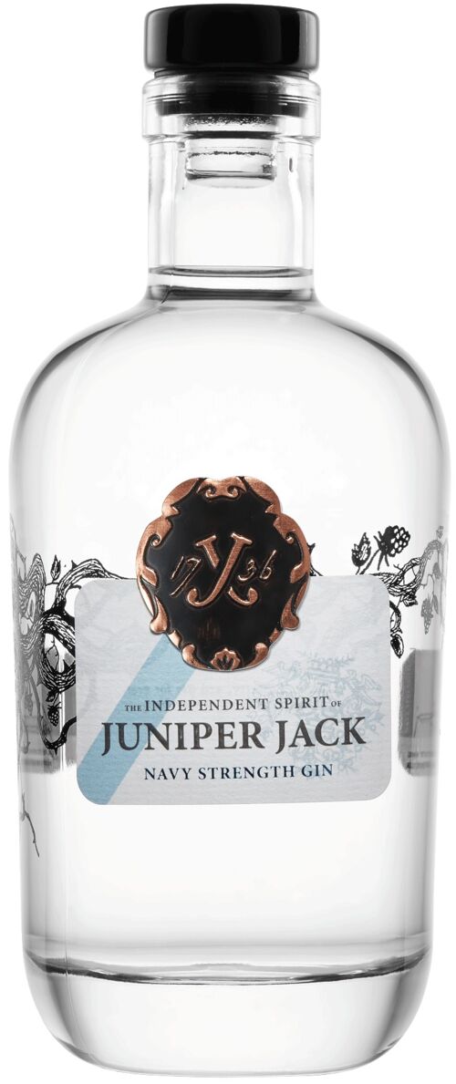 JUNIPER JACK Navy Strength Gin, 57,2 % vol. 500 ml