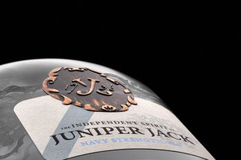 JUNIPER JACK Navy Strength Gin, 57,2% vol. 500 ml 5