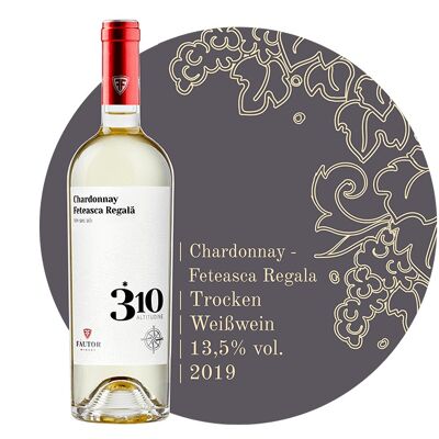 310 ° Chardonnay-Feteasca Regala