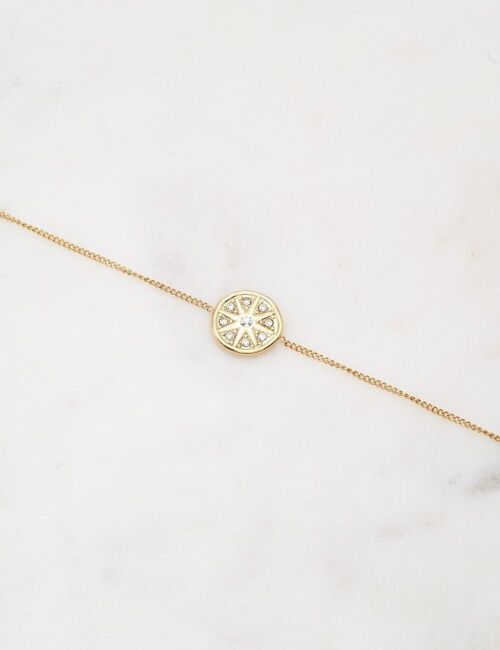 Bracelet Idriline - Doré Blanc