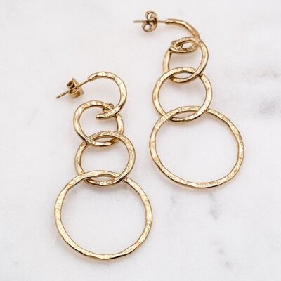 Gobelie earrings - Gold