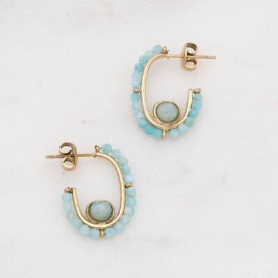 Joylita earrings - Amazonite