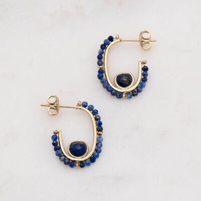 Boucles Joylita - Lapis Lazuli