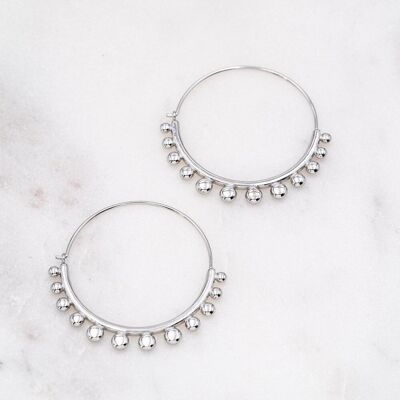 Pendientes Patsy - Plata