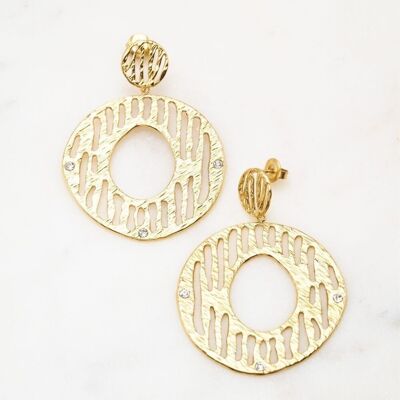 Mirhaelle earrings - White gold