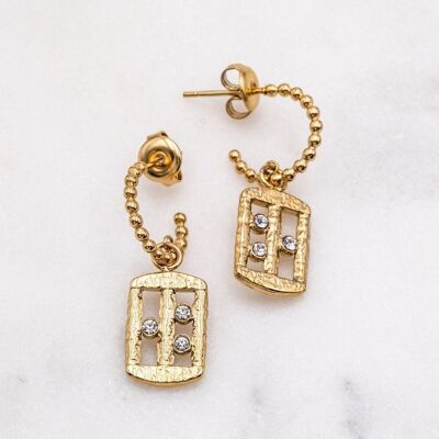 Paiva earrings - crystal