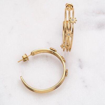 Davichi earrings - gold