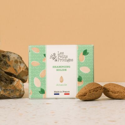 Almond Solid Shampoo 80g