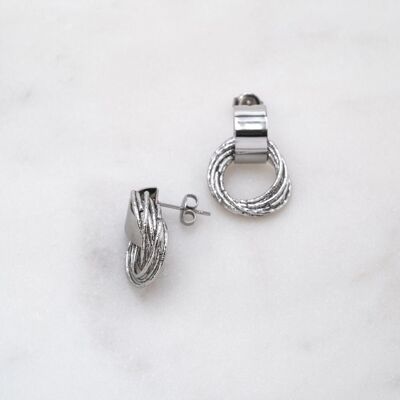 Miko earrings - silver