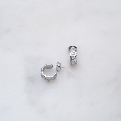 Mini Solea earrings - Silver