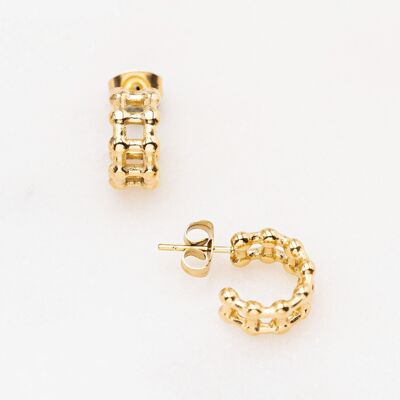 Mini Castillo earrings - Gold