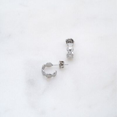 Pendientes Mini Solan - Plata