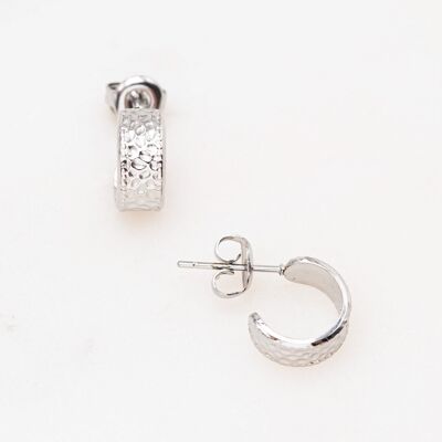 Pendientes mini Kanelio - Plata