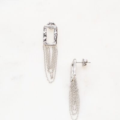 Tacelia Earrings - Silver