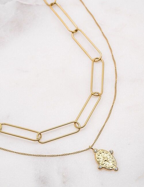 Collier Mickk - cristal