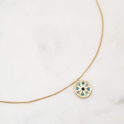 Idriline necklace - Blue gold