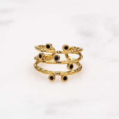 Mirrae ring - black