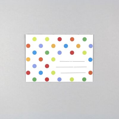 Envelope C6 dots Hugo