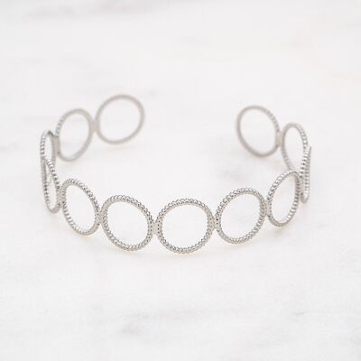 Oana Bangle - Silver