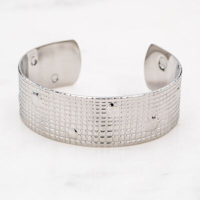 Bracciale rigido Thora - argento