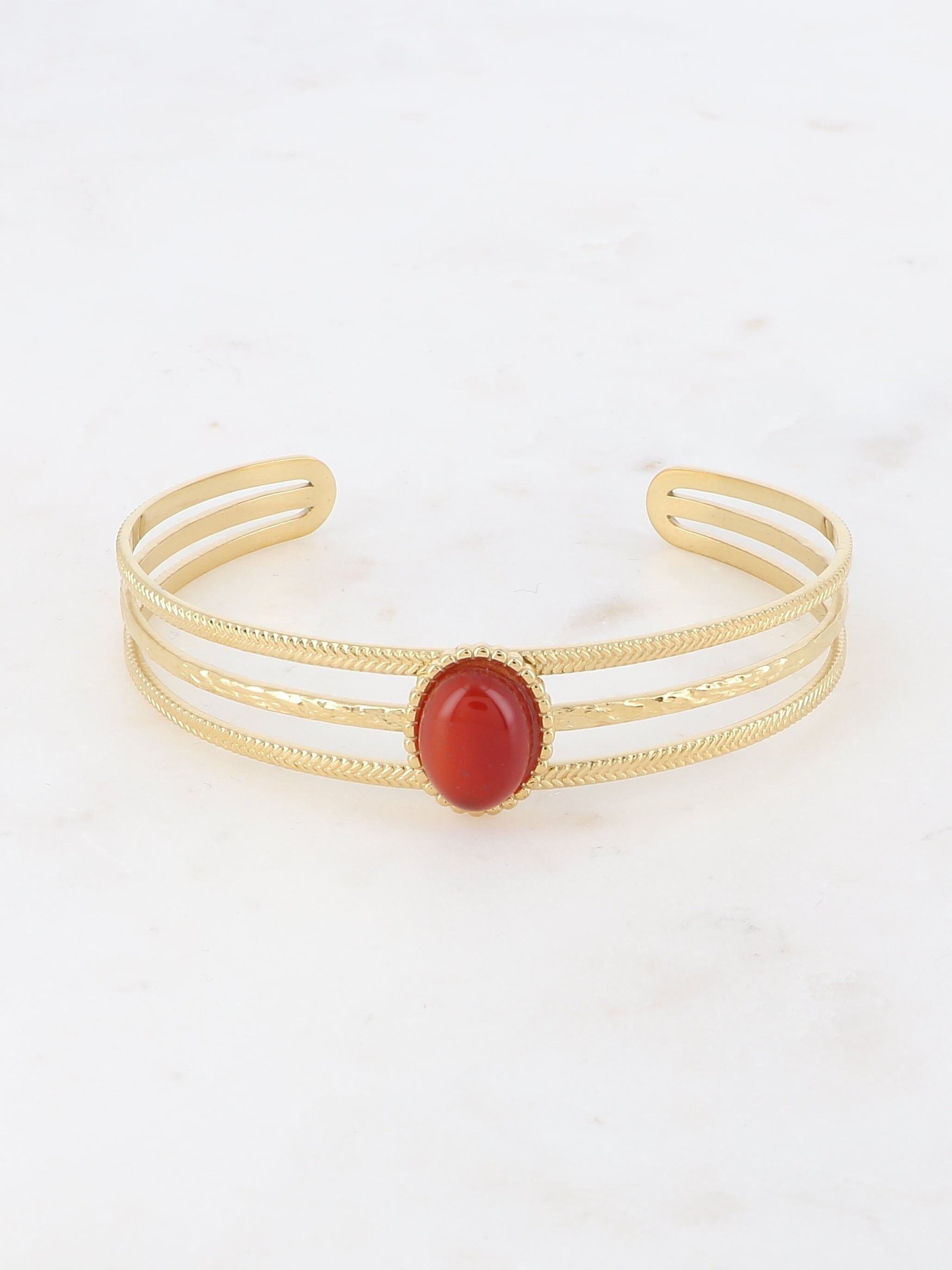Améliana Bangle - Carnelian