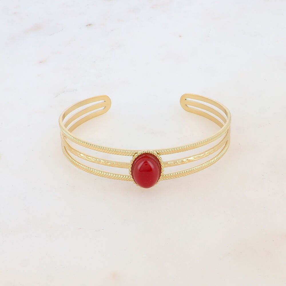 Jonc Améliana - Cornaline