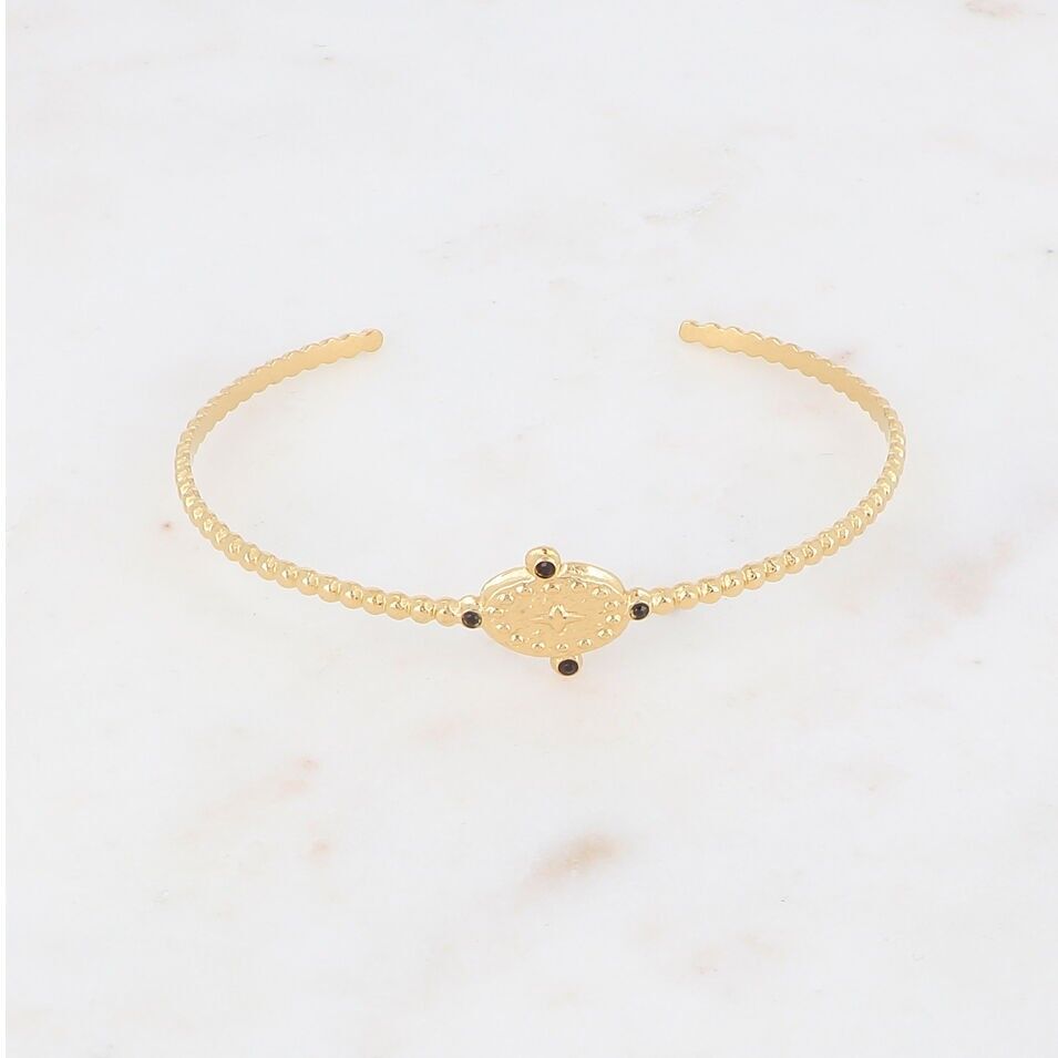 Mickie Armreif – Schwarz Gold