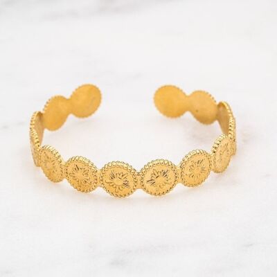 Marguerite Bangle - Gold