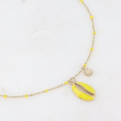 Collana Cauri Pop - Oro giallo