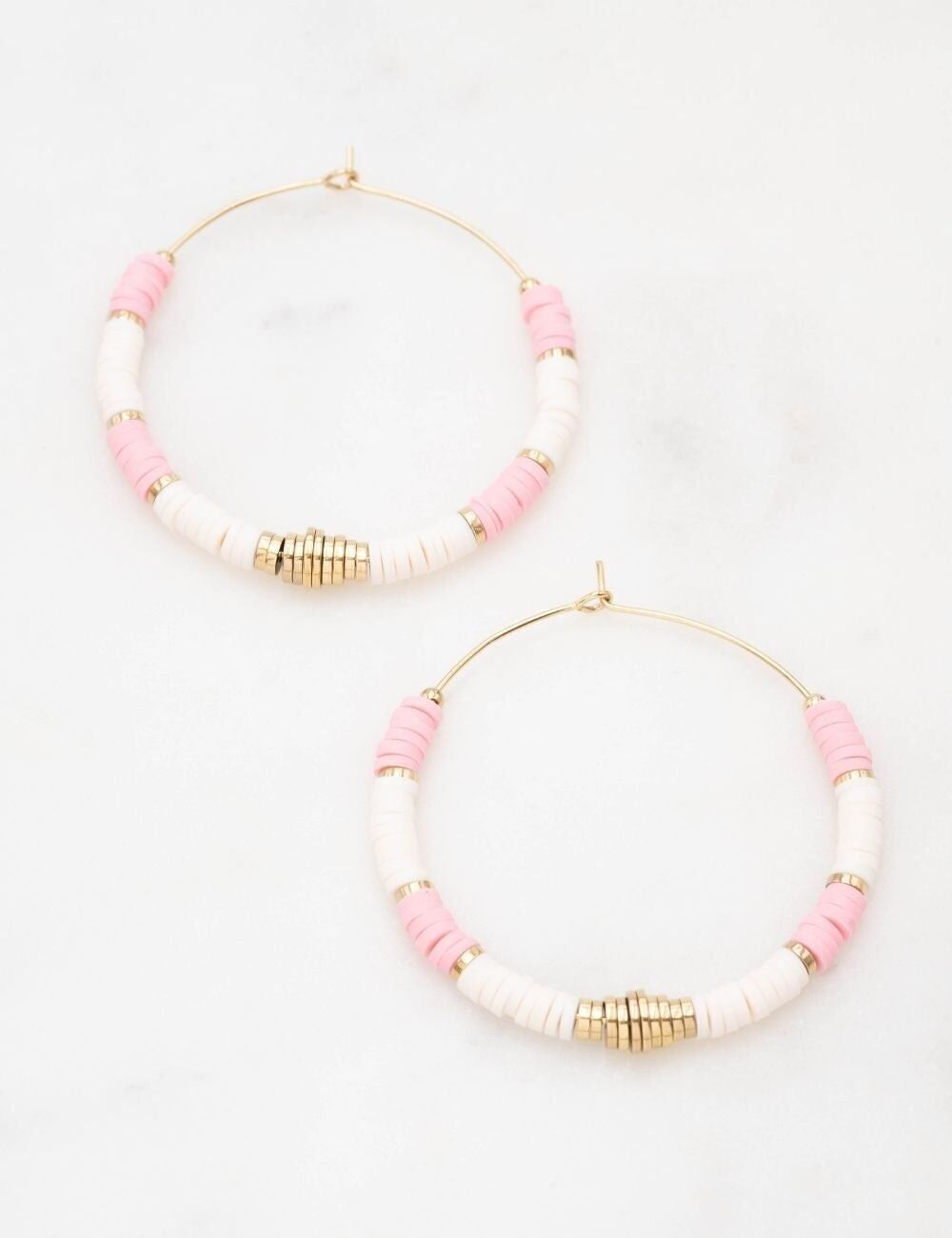 Boucles Boraelle - Doré rose