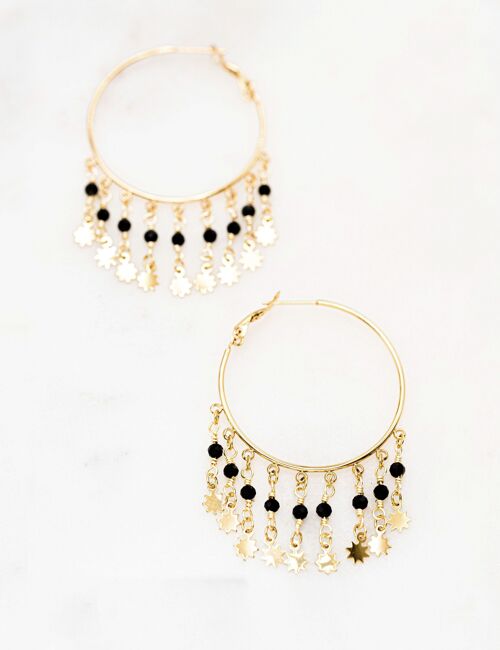 Boucles Azurelia - onyx