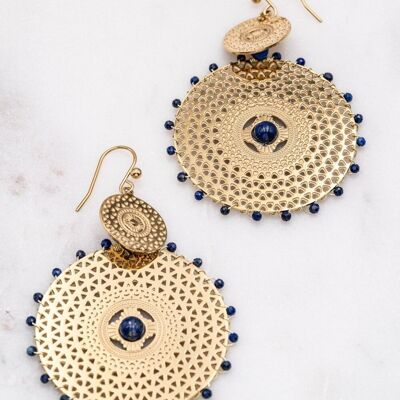 Ariancka earrings - lapis lazuli