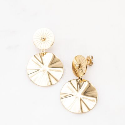 Mytilene Earrings - Gold