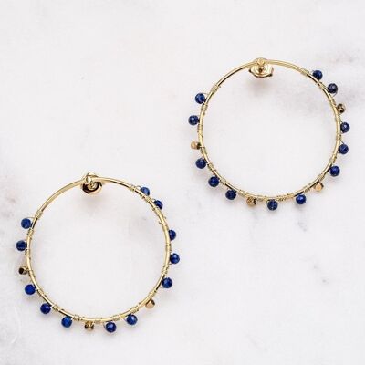 Lucile earrings - Lapis-Lazuli