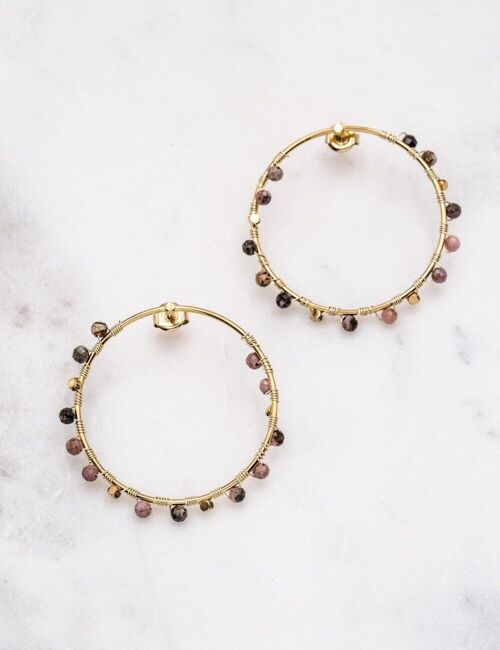 Boucles Lucile - Rhodonite