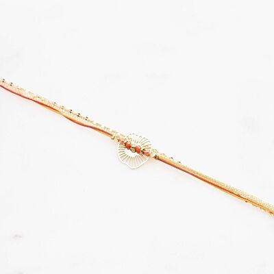 Rosalicia bracelet - orange gold