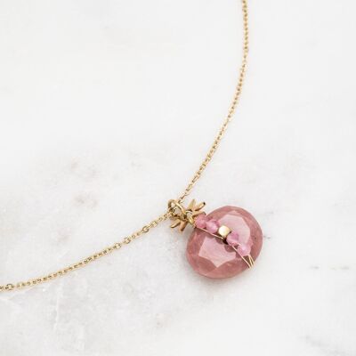 Collier Epihigh - Rhodonite