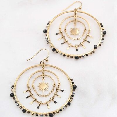 Boucles Amalya - onyx