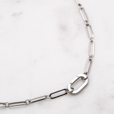 Collar arpista - plata