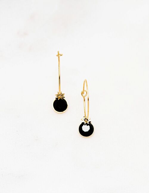 Boucles Iseolie - onyx