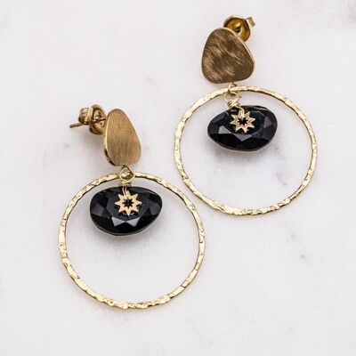 Dulcina earrings - onyx