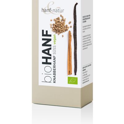 Grignoter du chanvre sucré