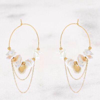 Lolanaé earrings - Freshwater pearl