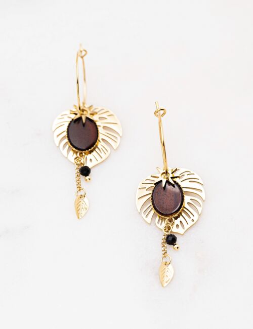 Boucles Gardenia - onyx